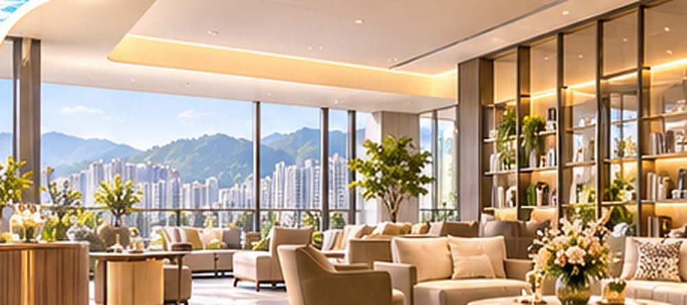 休閒空間示意圖（並非項目實景，亦不代表項目設有相關設施）